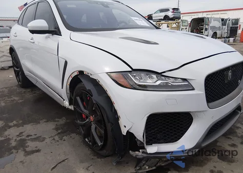 2020 Jaguar F-Pace Svr P550 Awd Automatic из США, поврежденный, VIN SADCZ2EE5LA656877